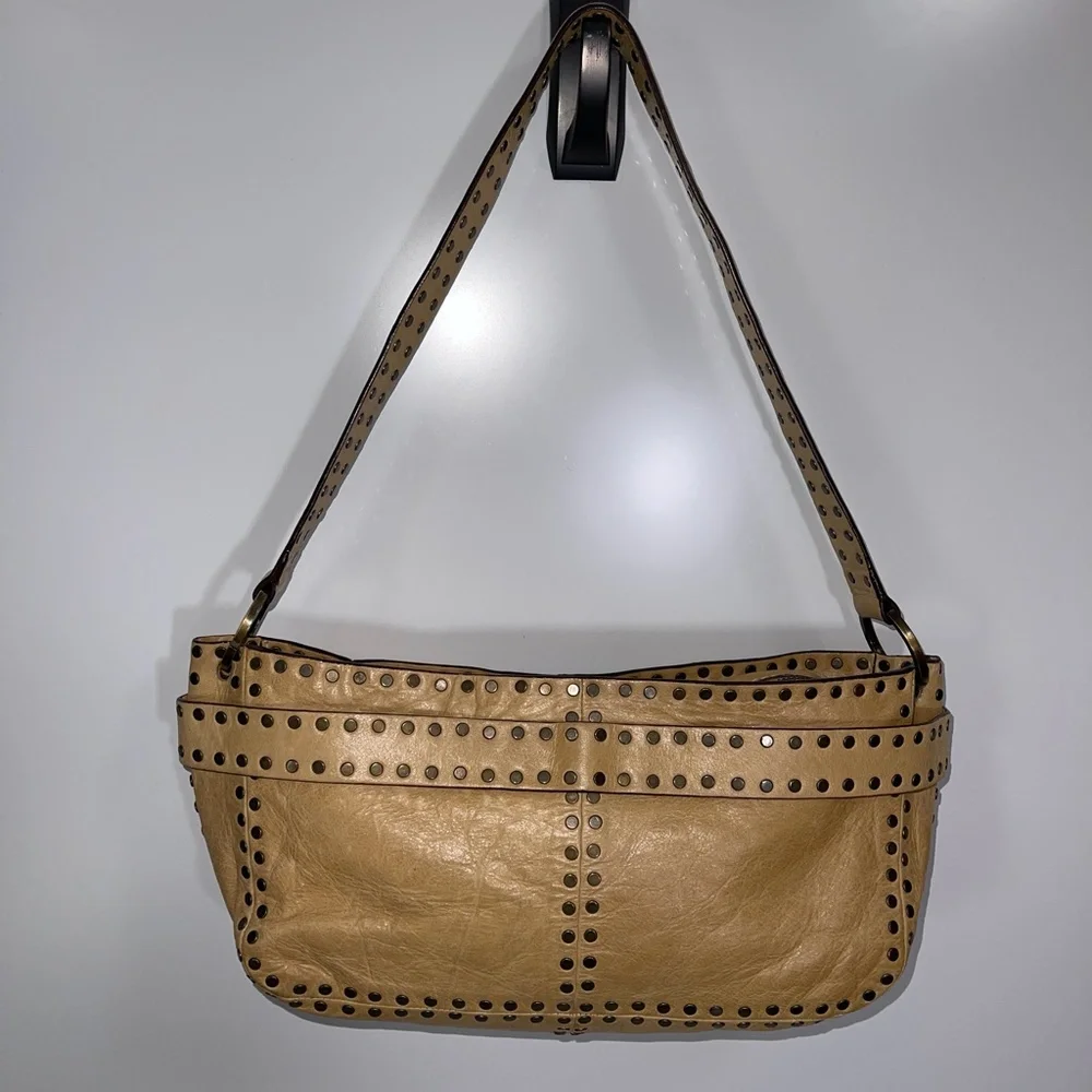 Carolina Herrera Studded Shoulder Bag - Picture 5 of 12
